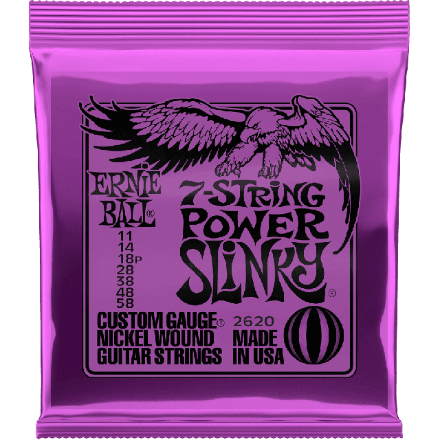 ERNIE BALL 11-58  7 CORDES