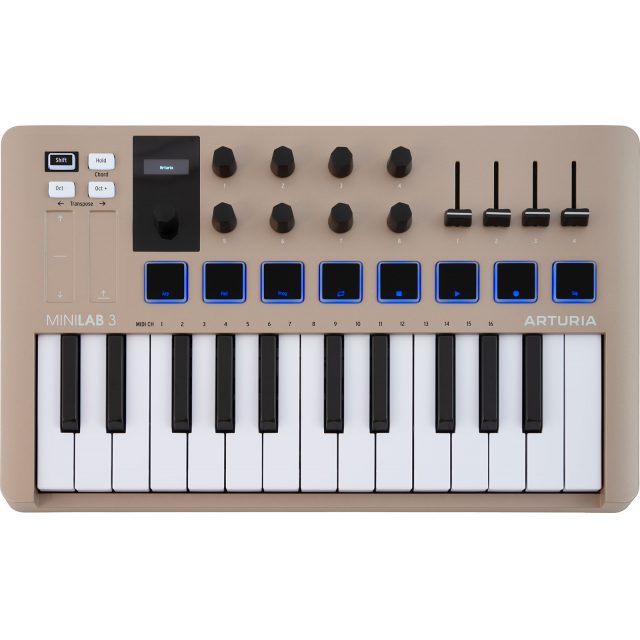 CLAVIER MAITRE ARTURIA SERIE MINILAB