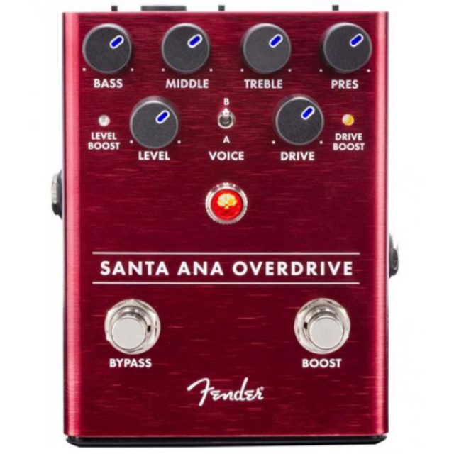 EFFET FENDER OVERDRIVE SANTA ANA