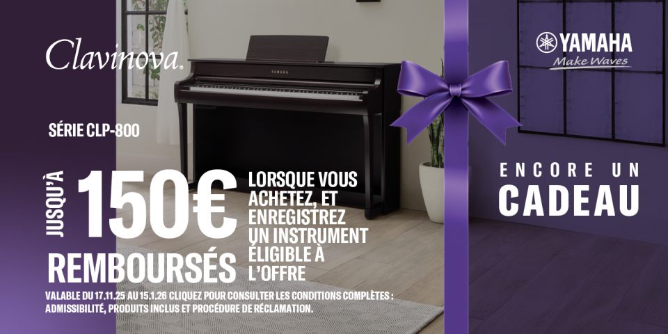 PIANO NUMERIQUE YAMAHA SERIE CLAVINOVA