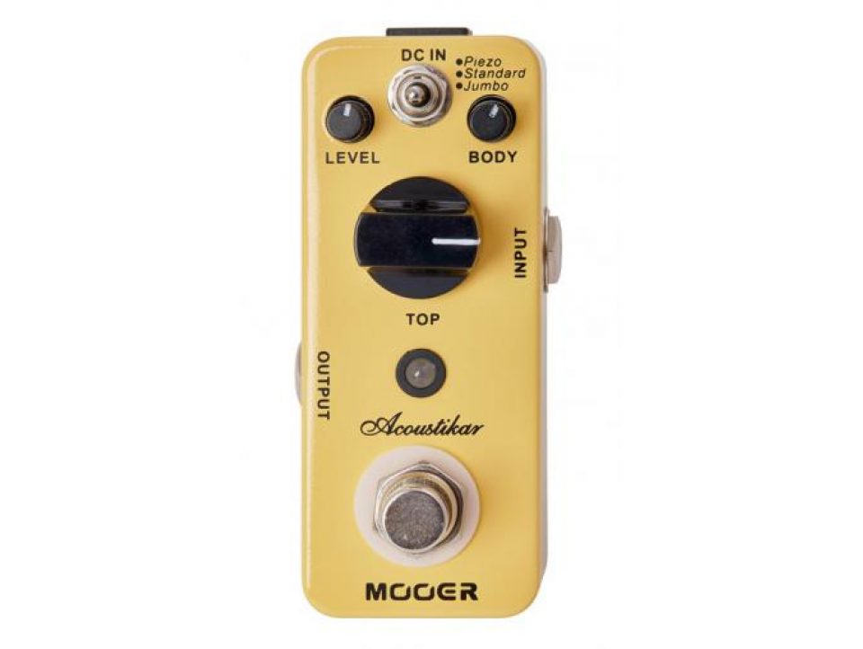 MOOER SIMULATEUR ACOUSTIQUE