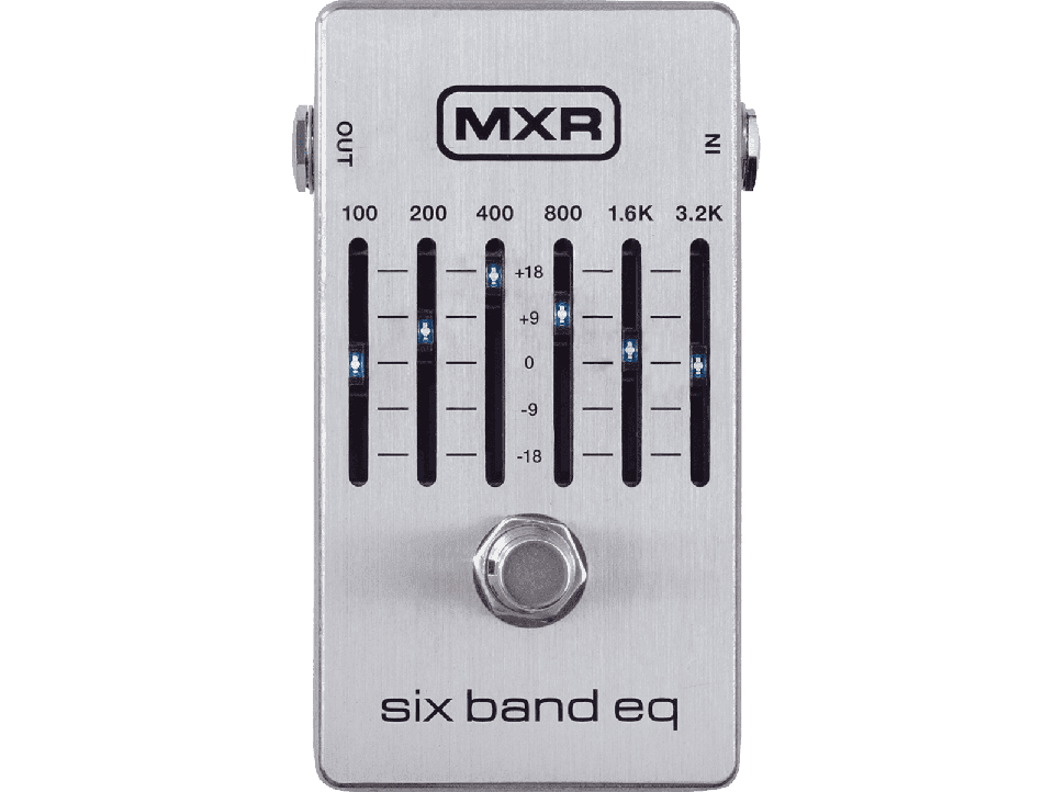 MXR EQUALISEUR 6 BANDES