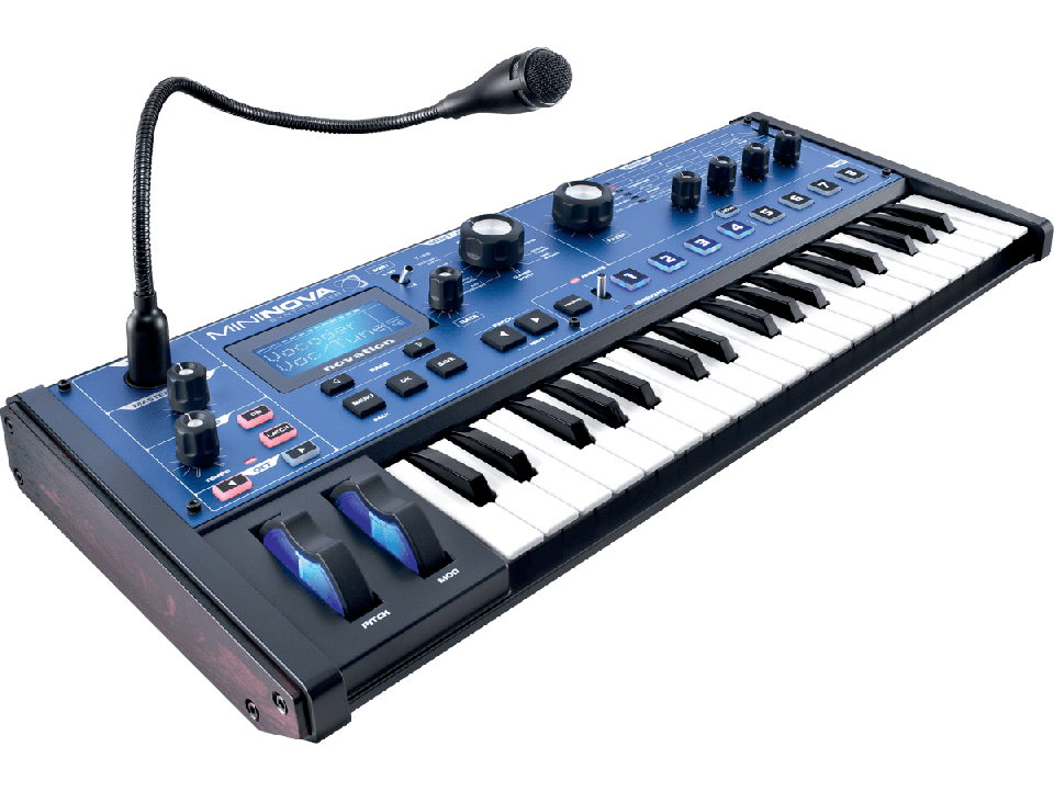 NOVATION SYNTHE ANALOGIQUE VIRTUEL