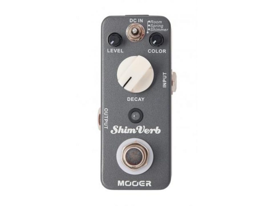 MOOER REVERB 3 MODES