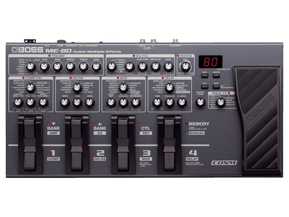 BOSS MULTI-EFFET GUITARE